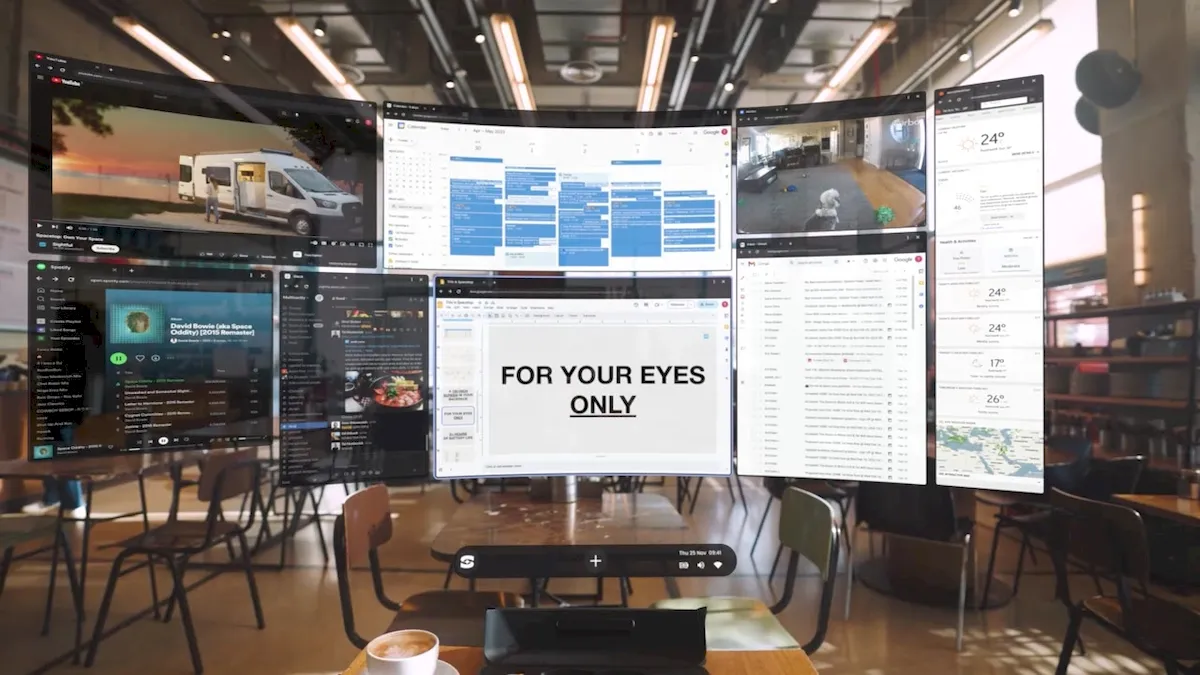 Spacetop, um laptop que usa AR para oferecer uma tela virtual