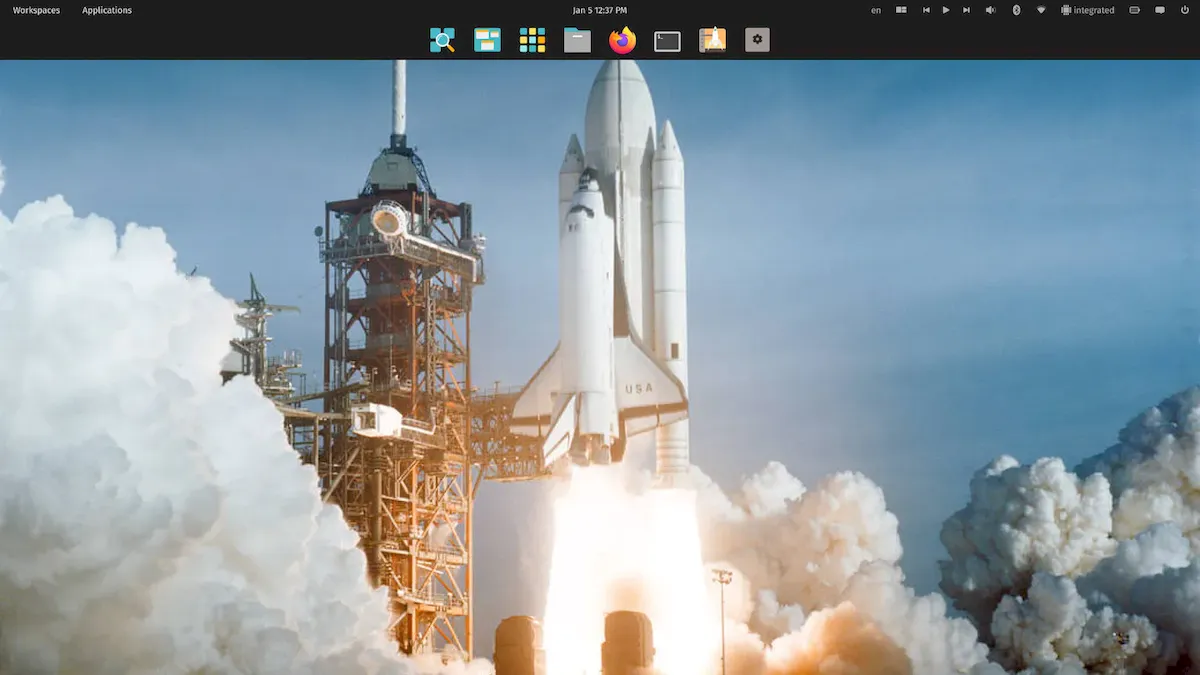 System76 divulgou novas imagens do seu desktop COSMIC