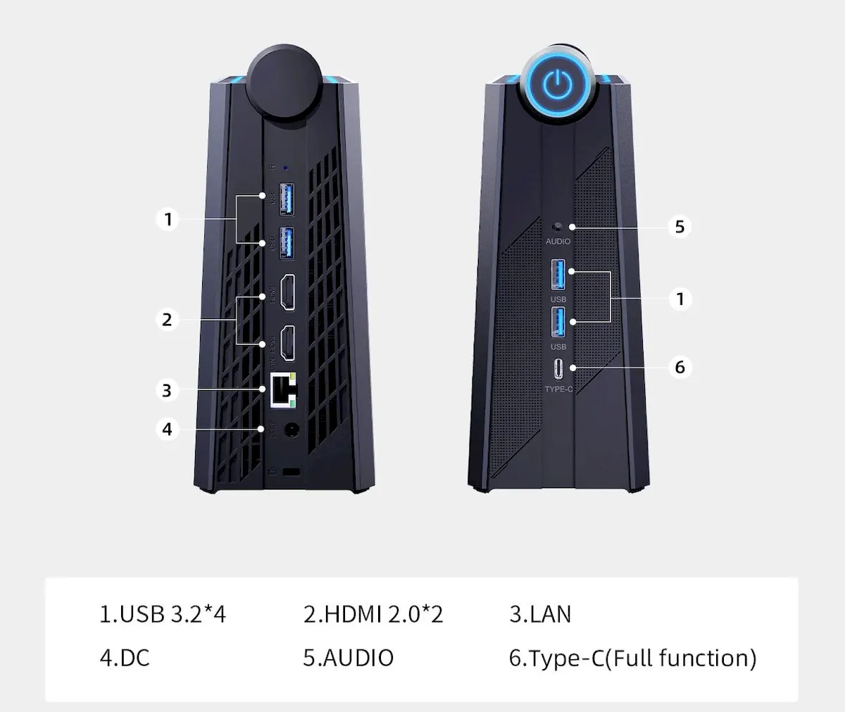 Chatreey AM08 está disponível com Ryzen 9 6900HX ou 7 7735HS