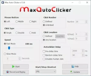 Como instalar o utilitário Max Auto Clicker no Linux via Snap