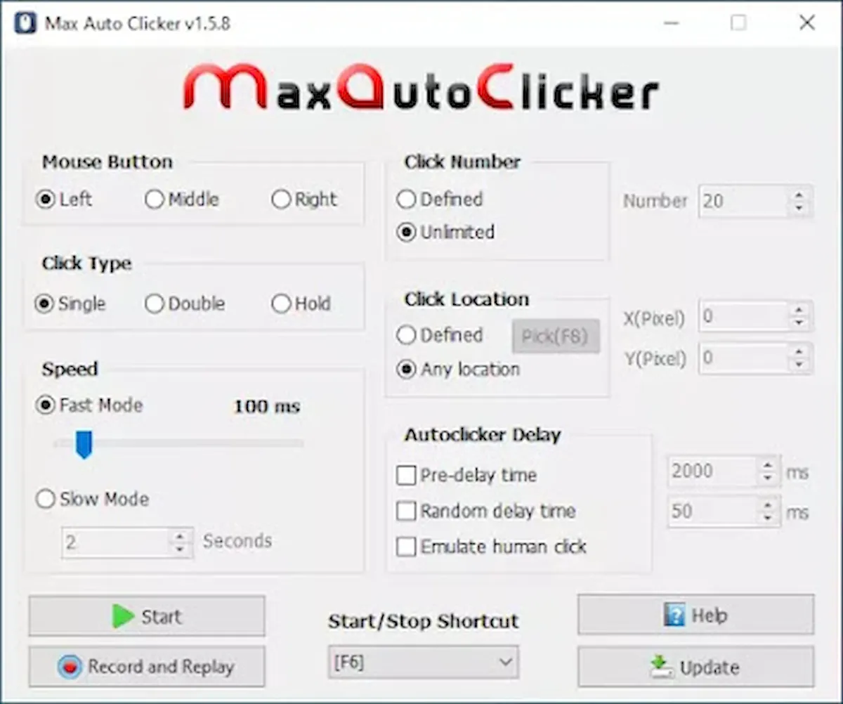 Como instalar o utilitário Max Auto Clicker no Linux via Snap