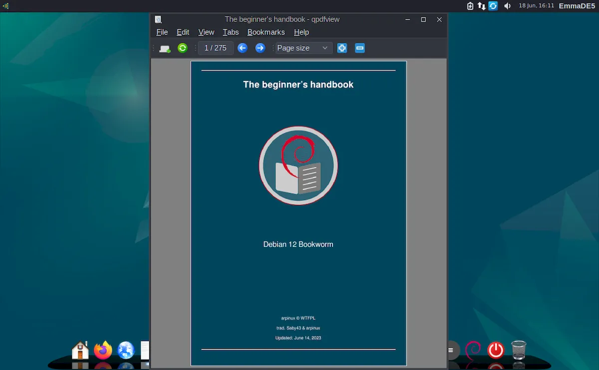 Emmabuntus DE5 RC 1 lançado com base no Debian 12