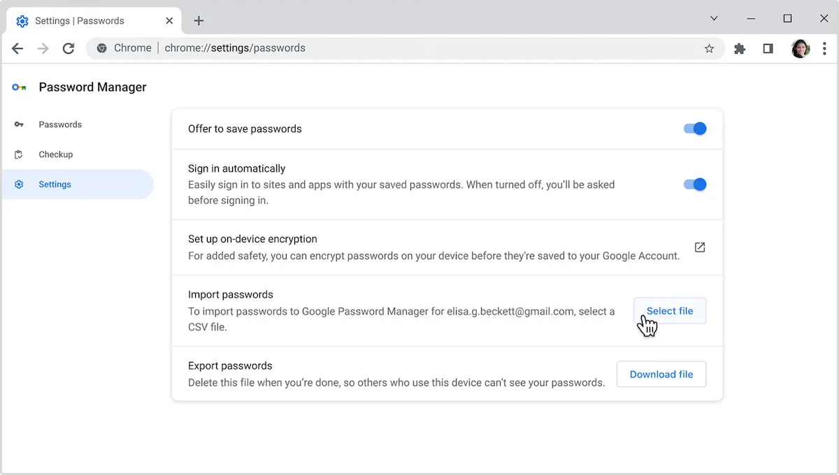 Gerenciador de senhas do Chrome ganhou novas proteções