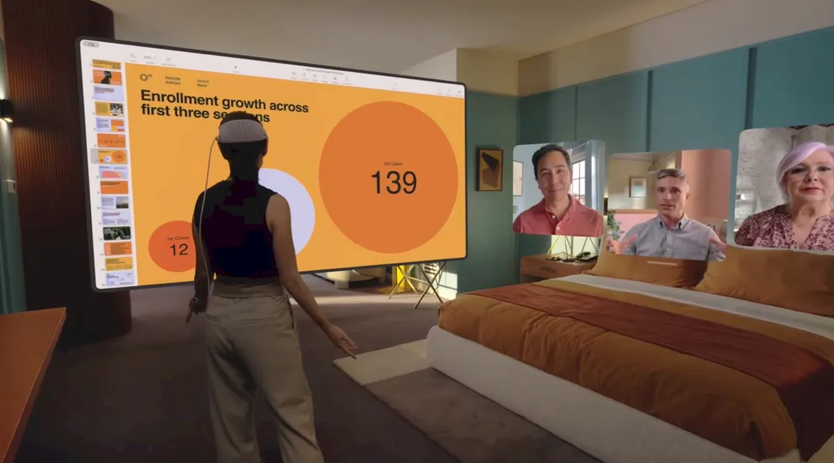 Headset da Apple Vision Pro foi lançado e promete uma nova AR 7 videochamadas