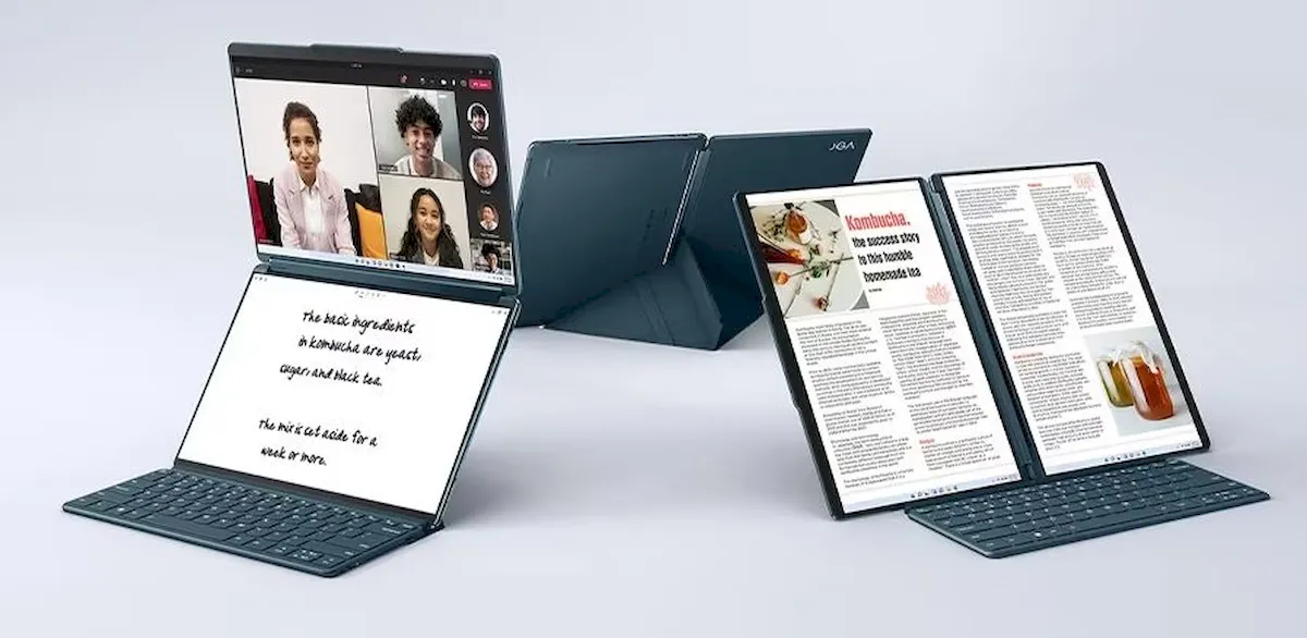 Lenovo Yoga Book 9i já está disponível por US$ 2.000 ou mais