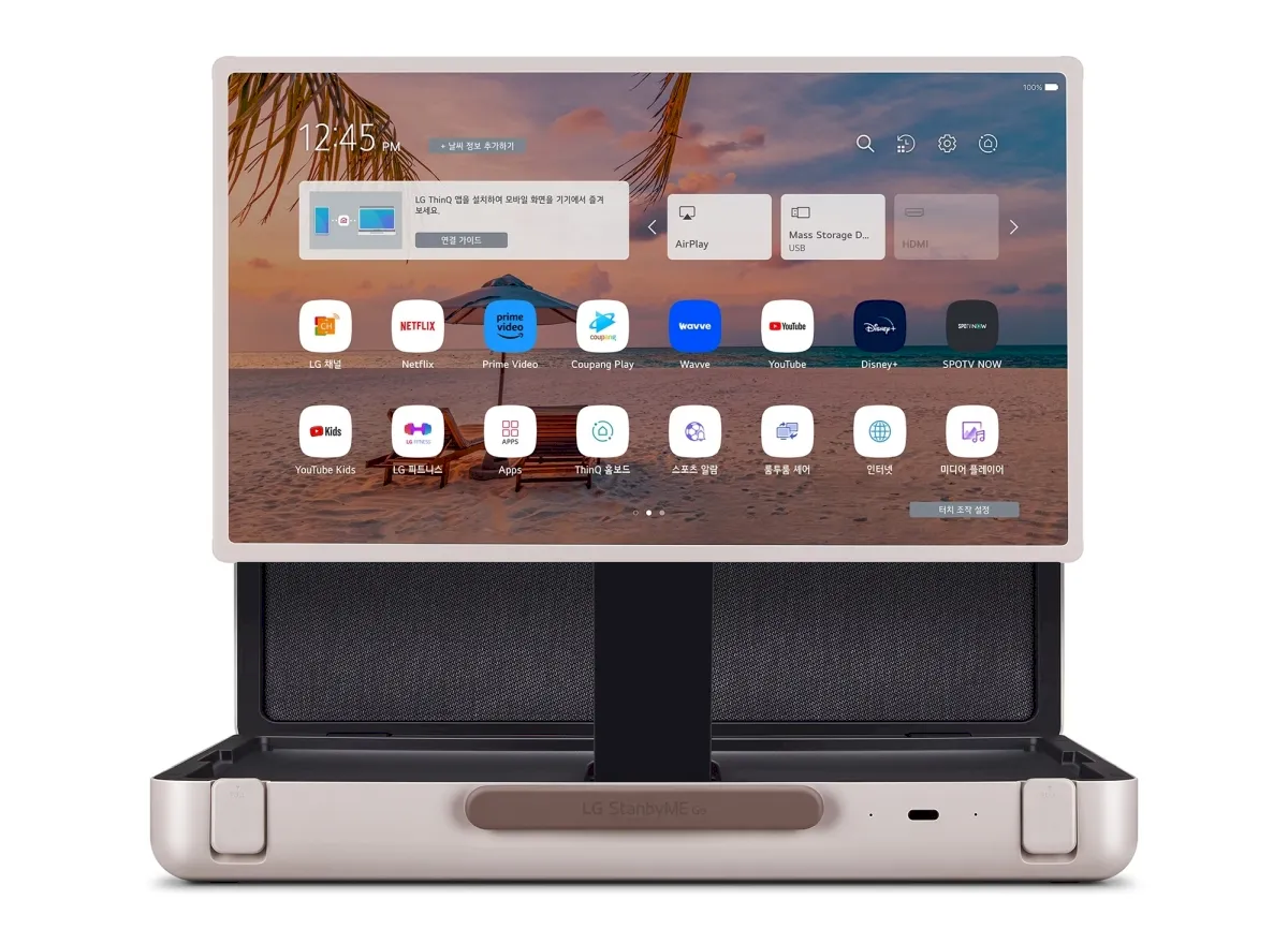 LG StanbyMe Go, um monitor portátil e ajustável em uma maleta