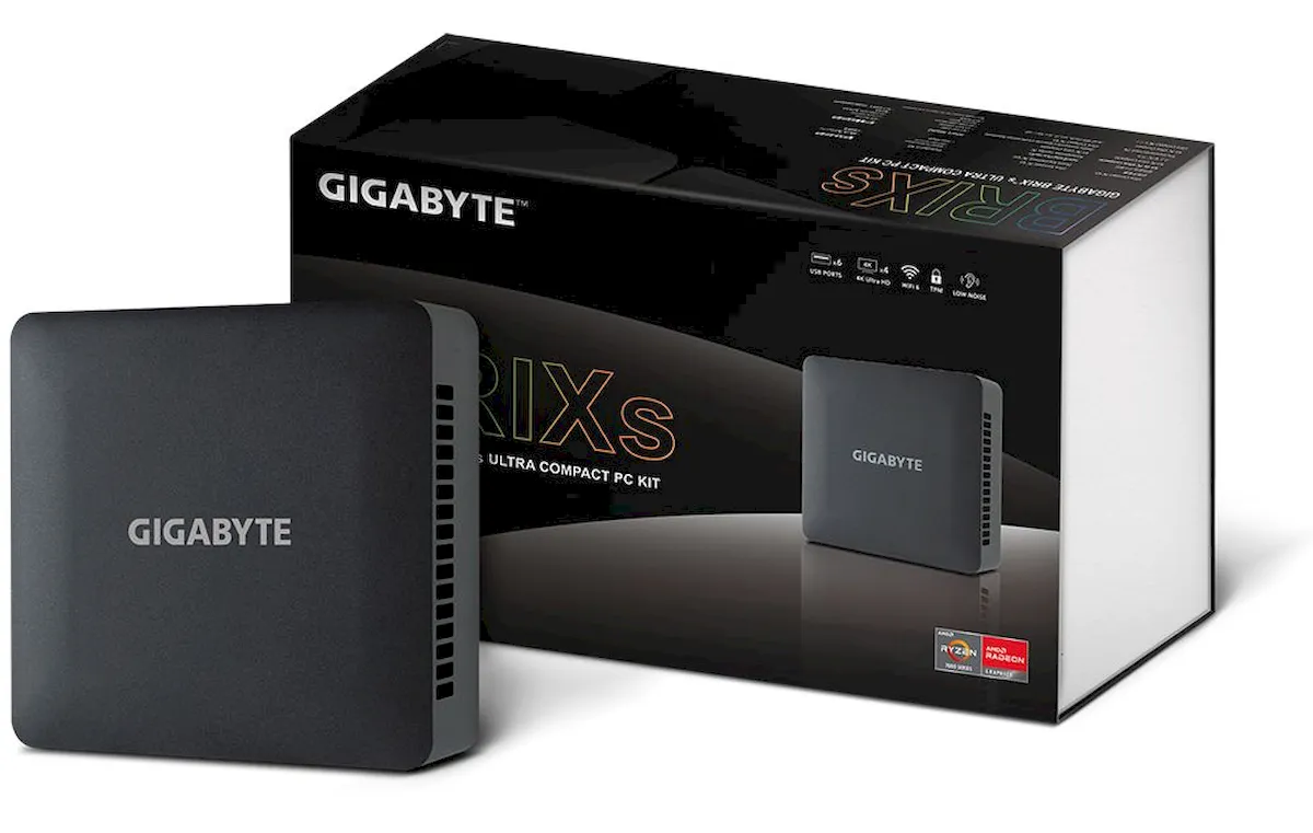 Mini PCs BRIX da Gigabyte vem com chips AMD Ryzen 7030