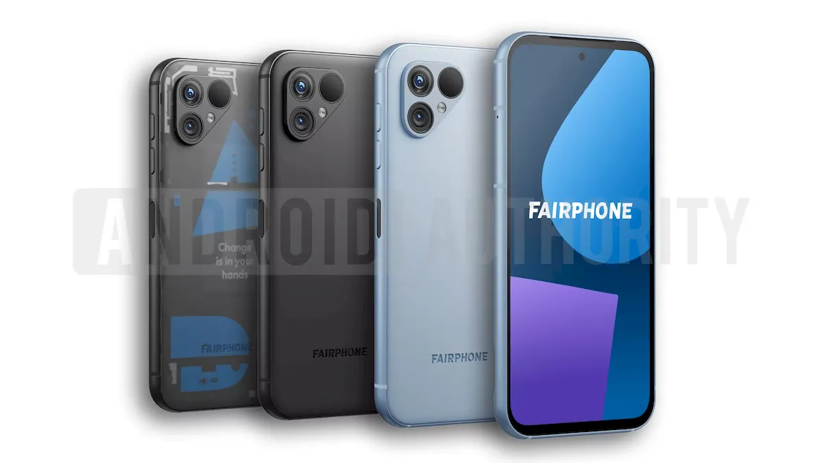 Renders vazados revelam o visual do Fairphone 5