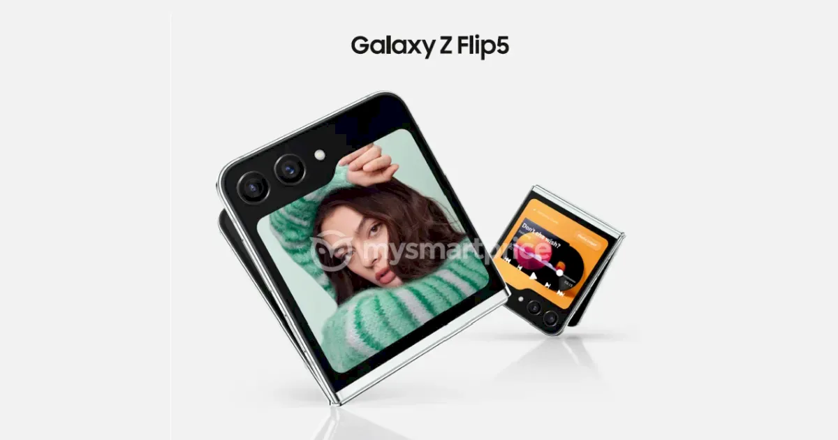 Samsung Galaxy Z Flip5 poderá ter uma tela de secundária maior