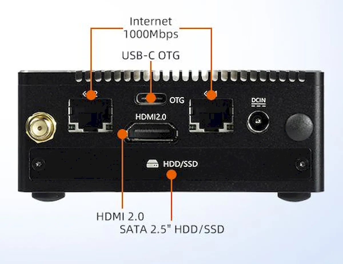 Station P2S, um mini PC com chip RK3568 e até 8 GB de RAM