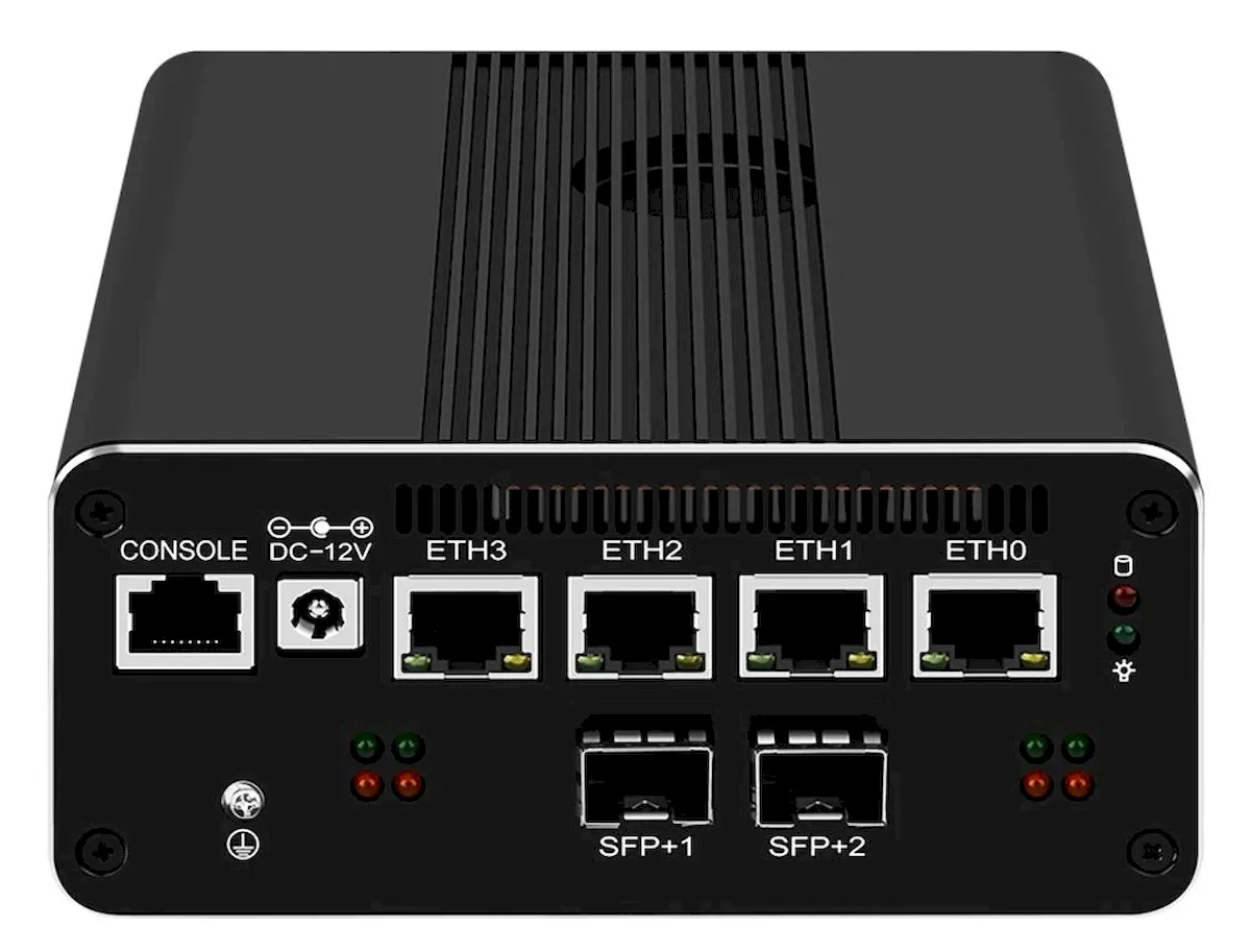 Topton soft, um mini PC com até 8 portas Ethernet high-speed