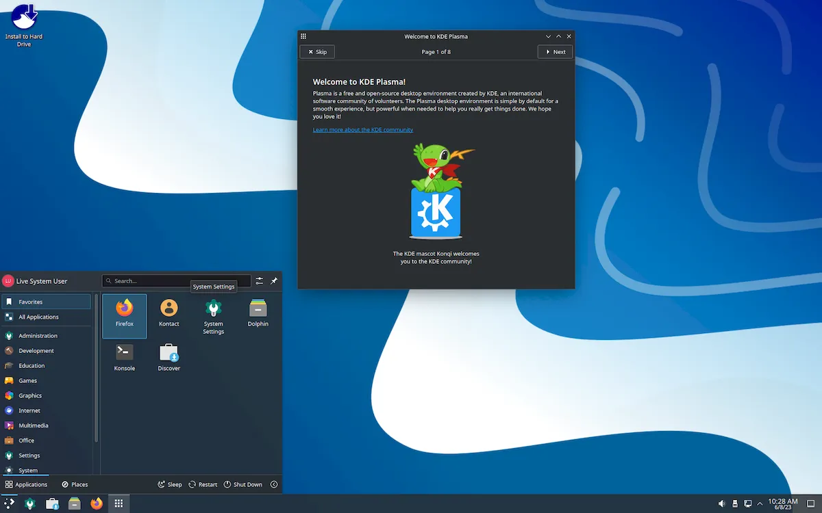 Ultramarine Linux 38 lançado com um novo agendador de desktop