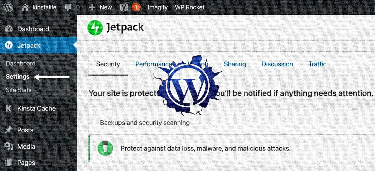 WordPress instalou uma correção do Jetpack em milhões de sites