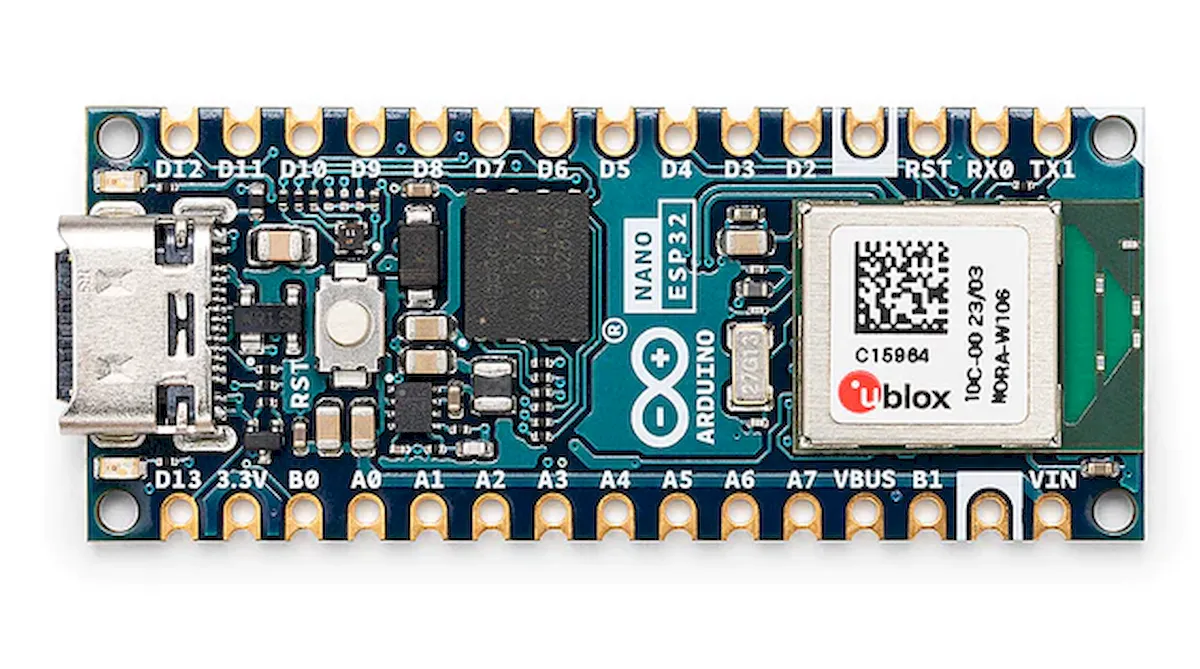 Arduino lançou a placa Nano ESP32 por US$ 20,00