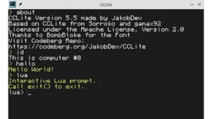 Como instalar o emulador ComputerCraft CCLite no Linux via Flatpak