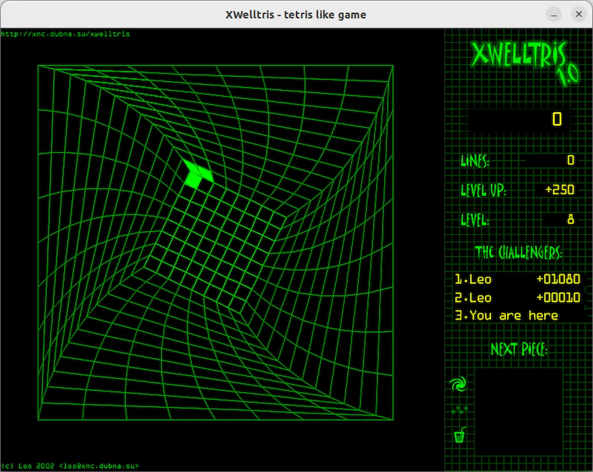 Como instalar o jogo XWelltris no Linux via Snap