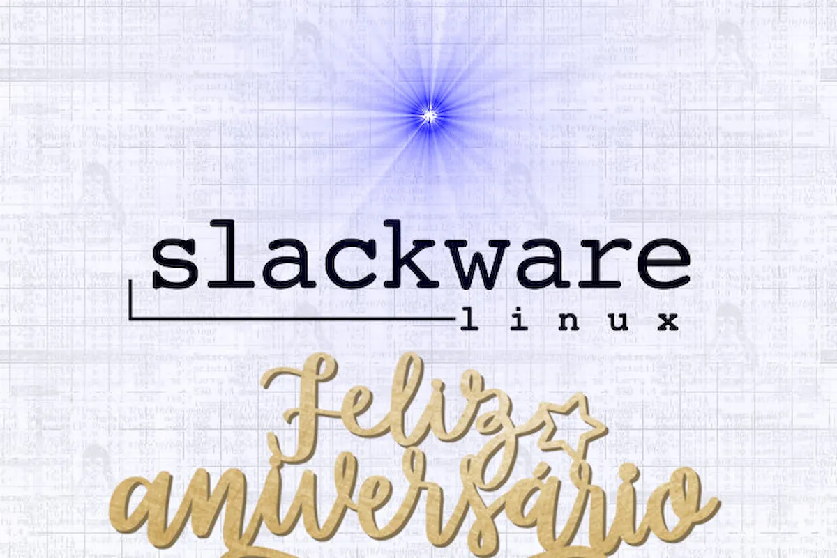 Feliz aniversário de 30 anos Slackware Linux