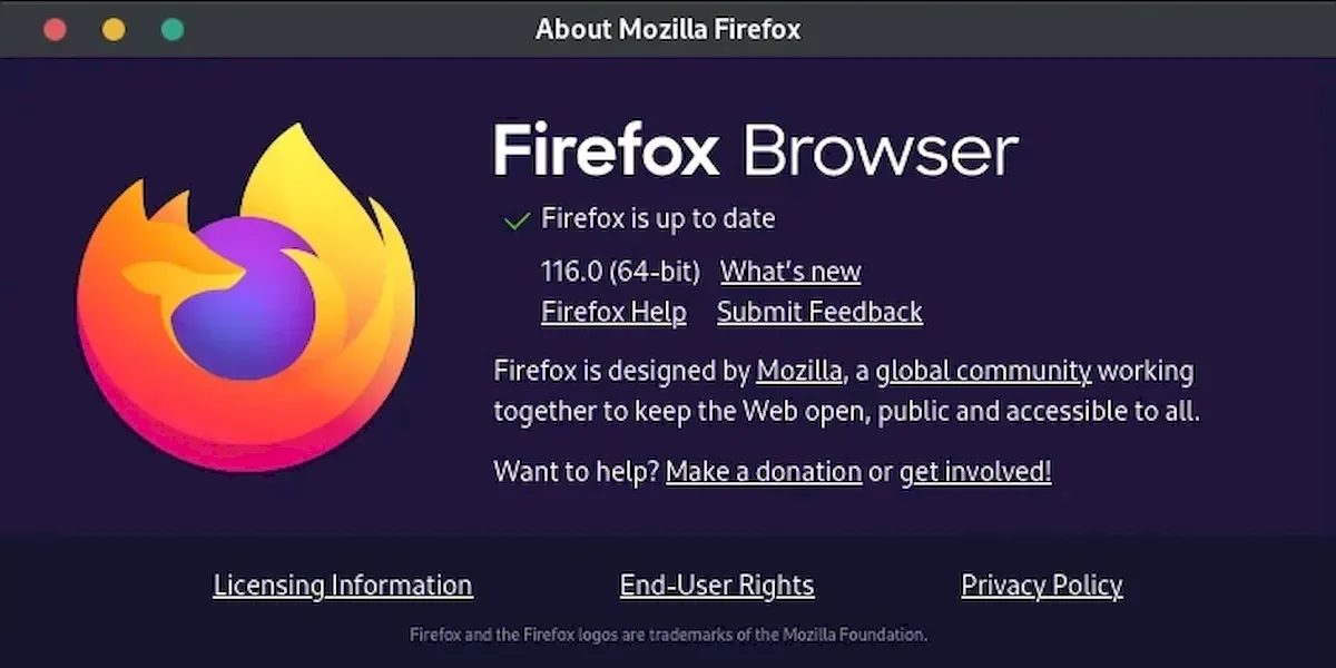 Firefox 116 já está disponível para download