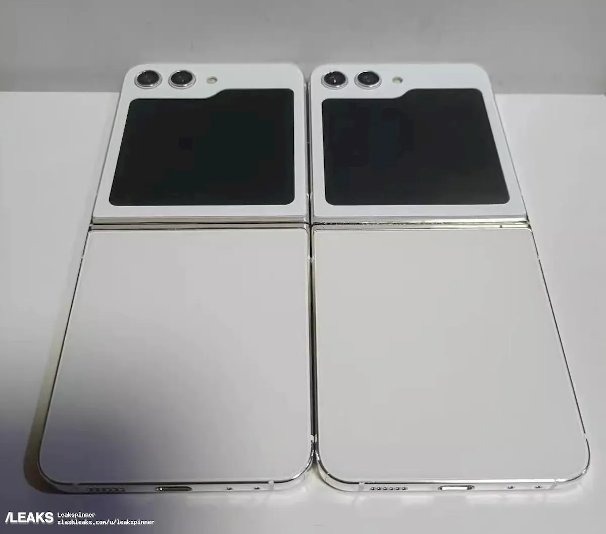 Imagens vazadas mostram como será o sucessor do Galaxy Z Flip 4