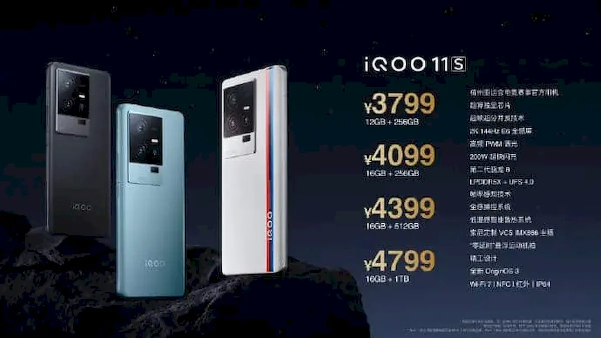 iQOO 11S lançado com CPU Snapdragon 8 de segunda geração