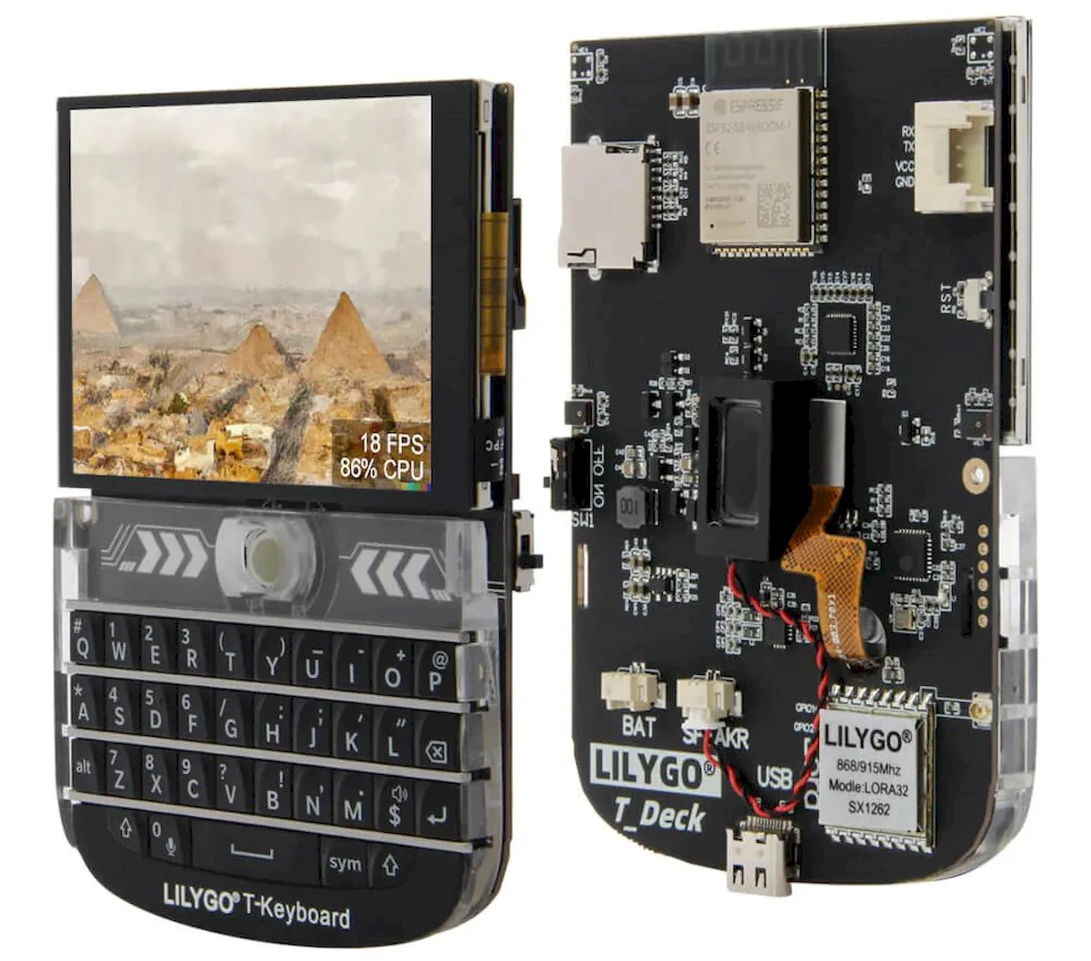 LILYGO T-Deck, um quase BlackBerry com Wi-Fi, Bluetooth, e mais