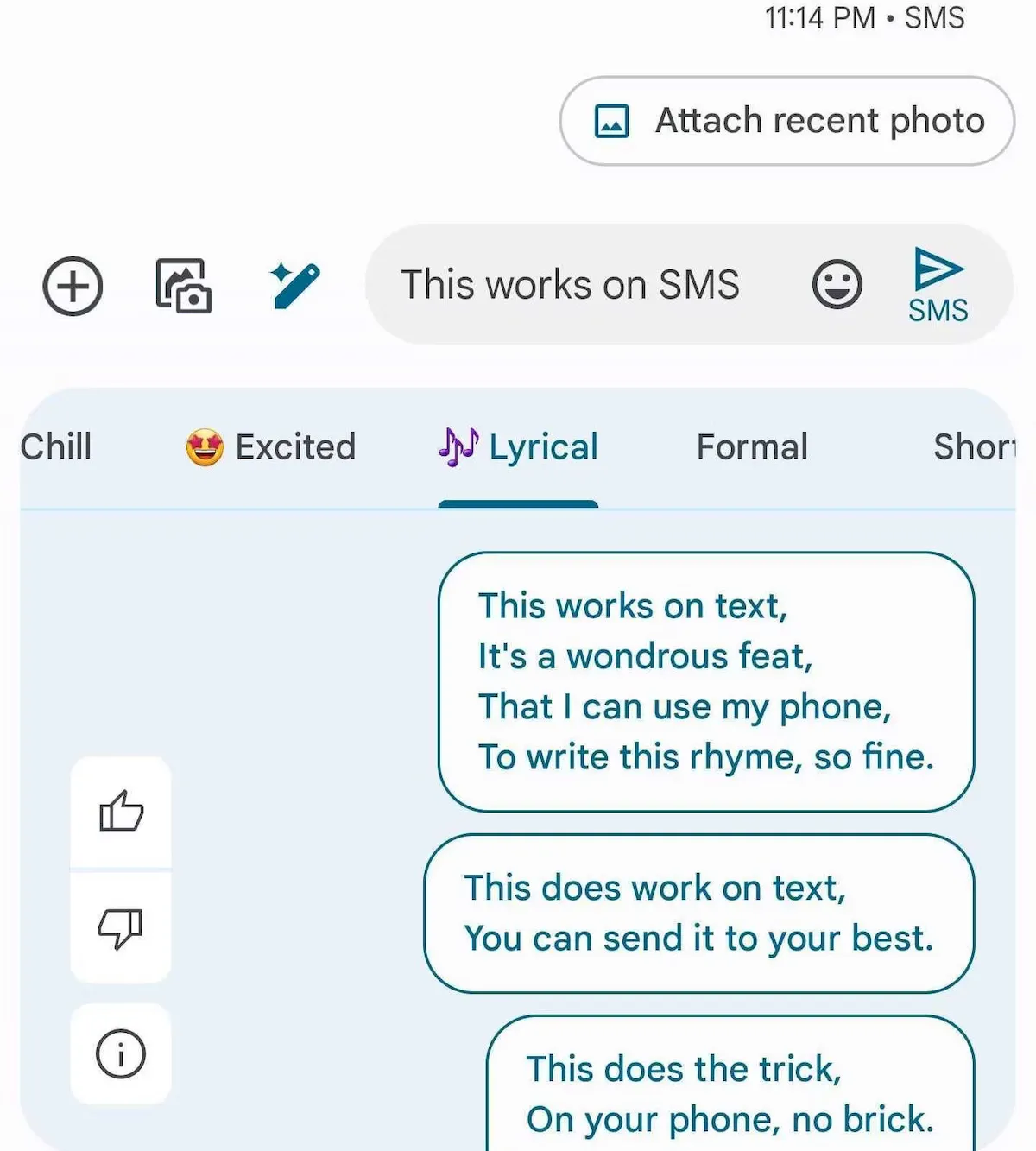 Magic Compose para textos pode chegar ao Google Messages
