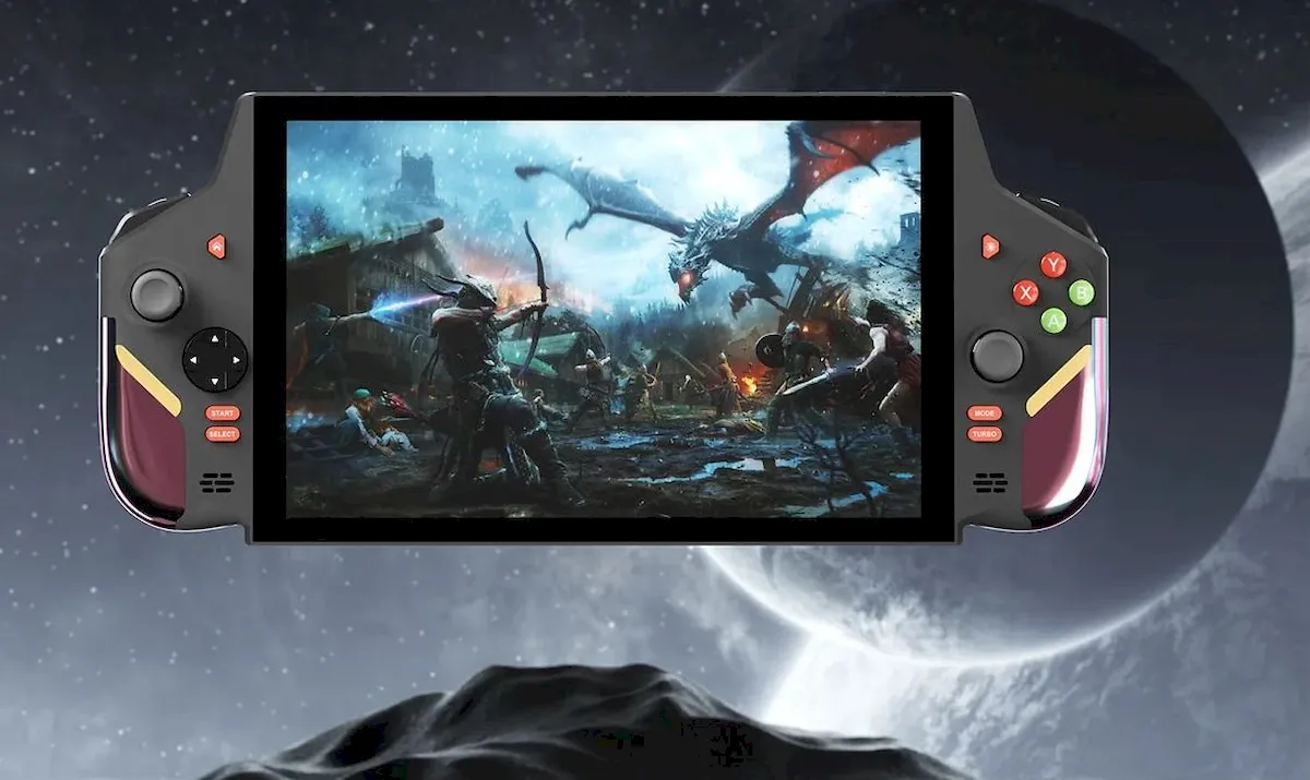 Meteorish TJD T101, um portátil para jogos com uma tela de 10.1"