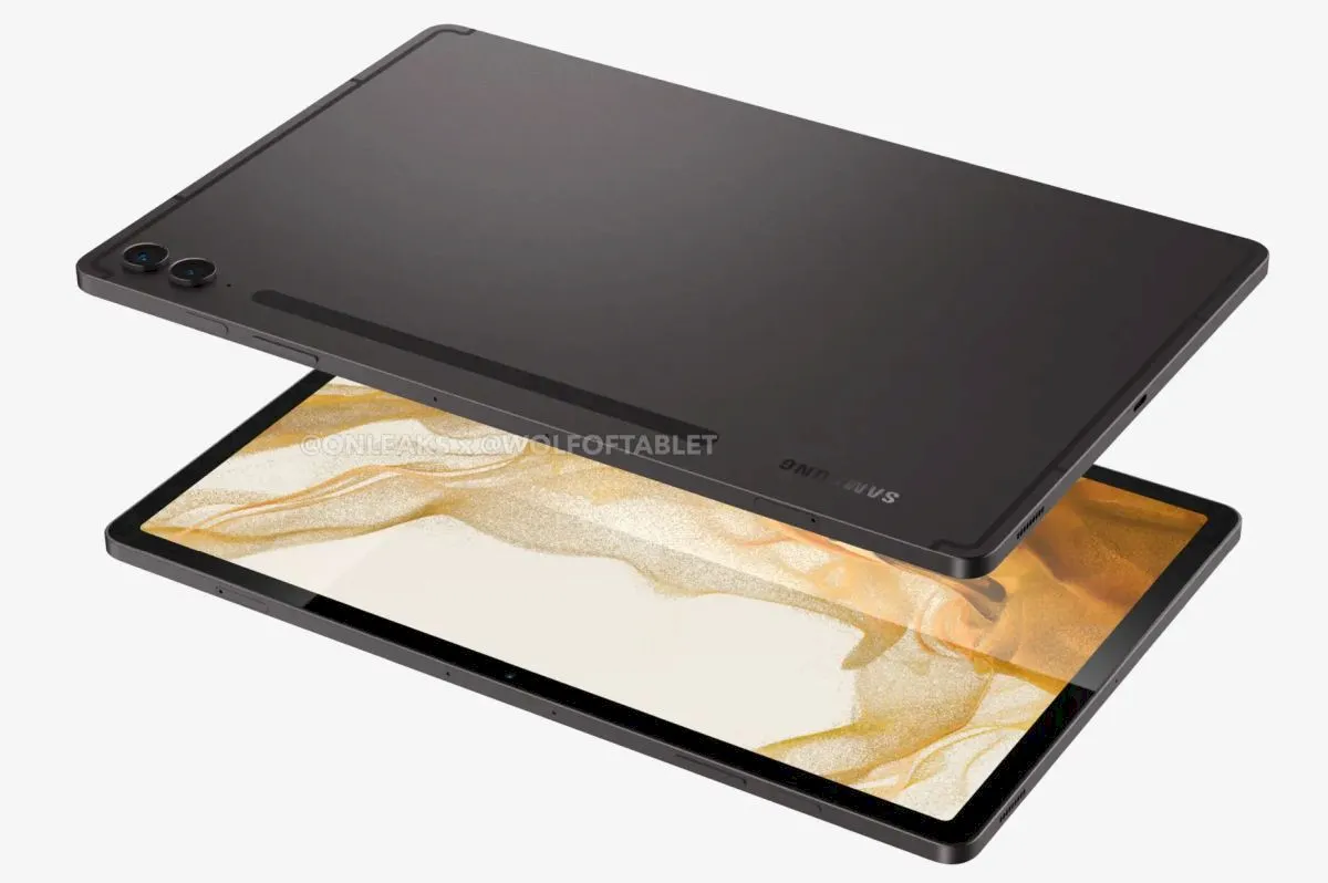 Vazaram fotos e detalhes do Samsung Galaxy Tab S9 FE e S9 FE+