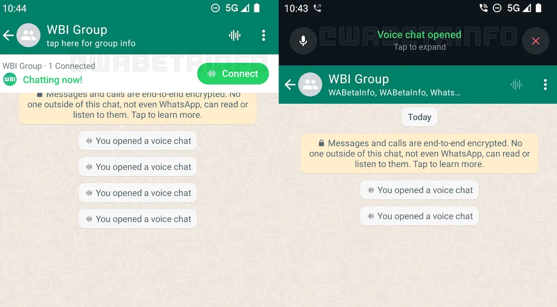 Bate-papo por voz em grupo do WhatsApp entrou em beta
