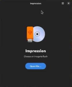 Como criar um pendrive bootável ​​com o Impression