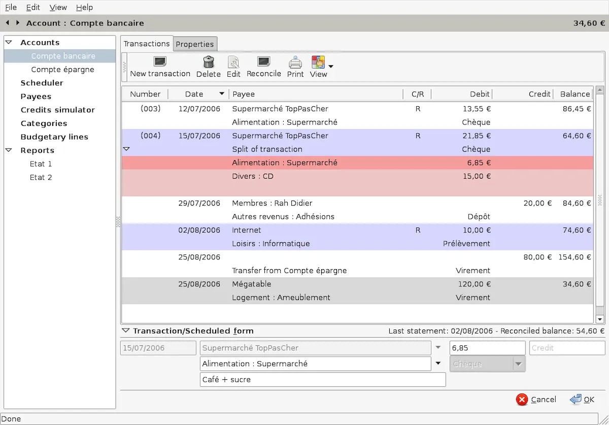 Como instalar gerenciador financeiro Grisbi no Linux via Flatpak