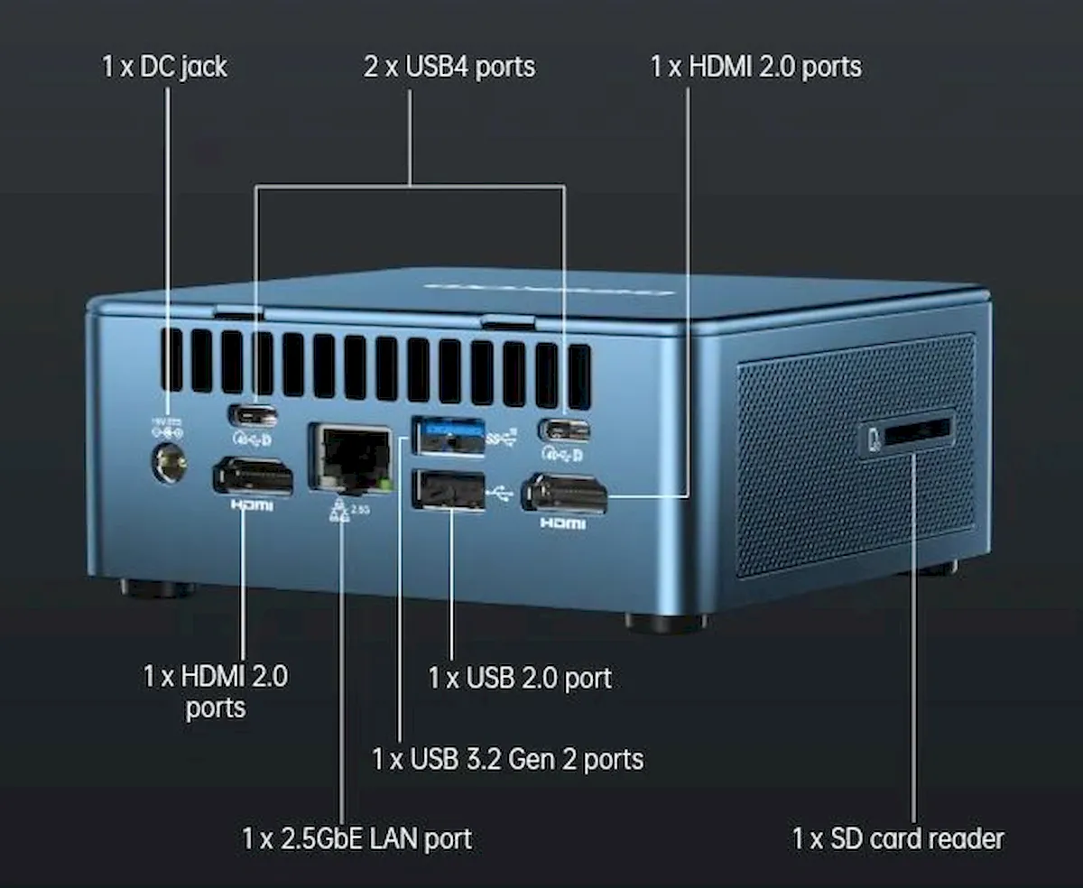 Estão chegando os primeiros mini PCs 4×4 com chips Core i9