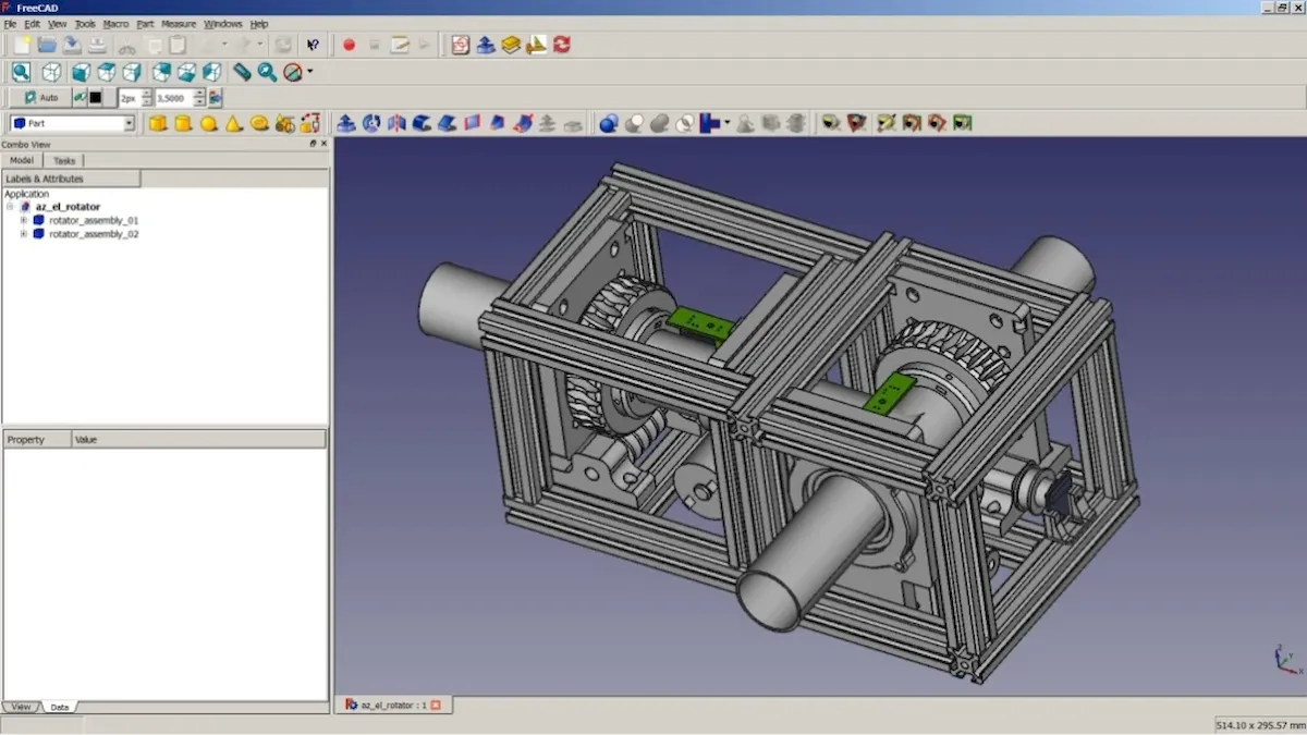 FreeCAD 0.21 lançado com melhorias na interface do usuário