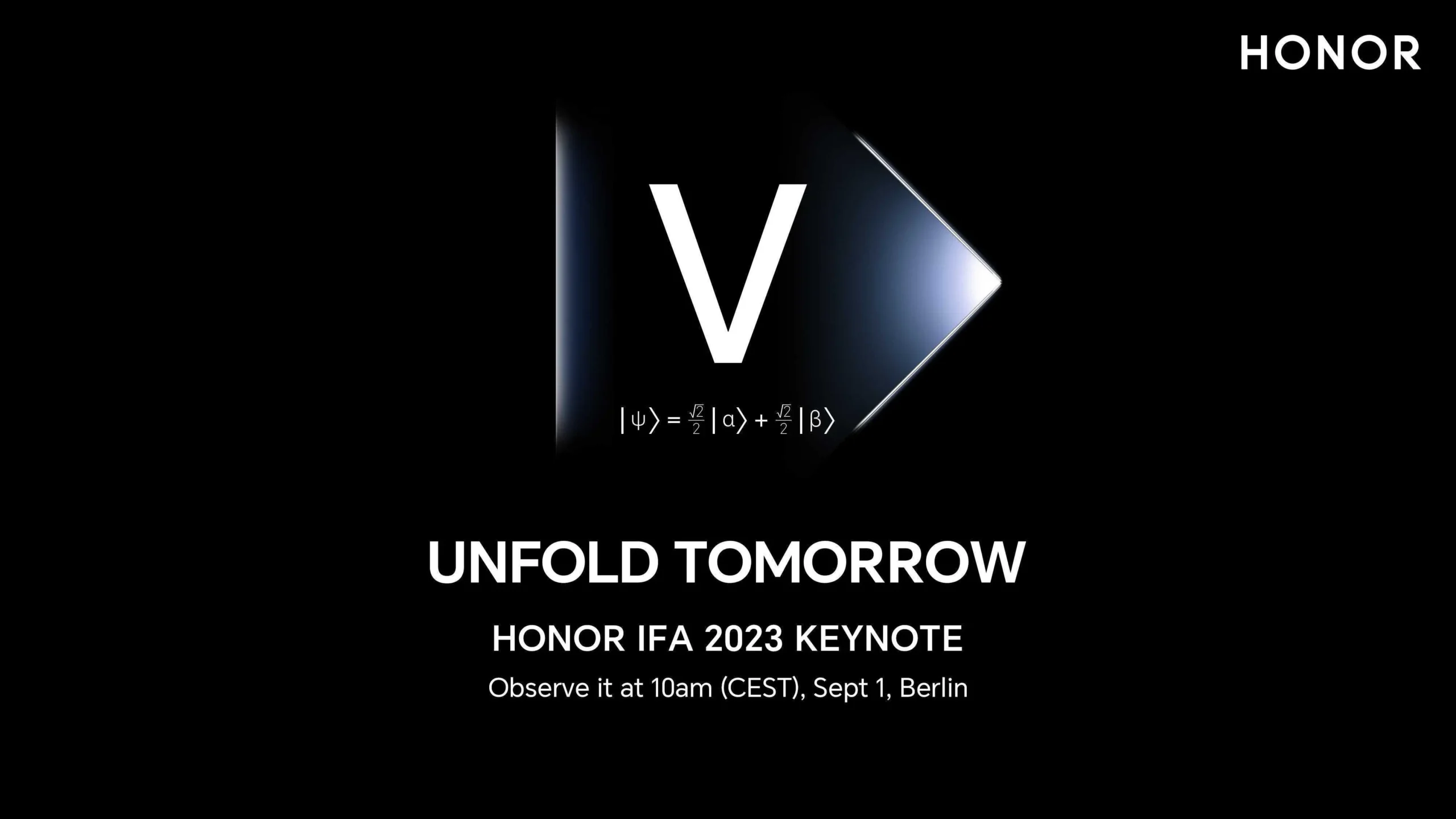 Honor Magic V2 será lançado globalmente em 1º de setembro