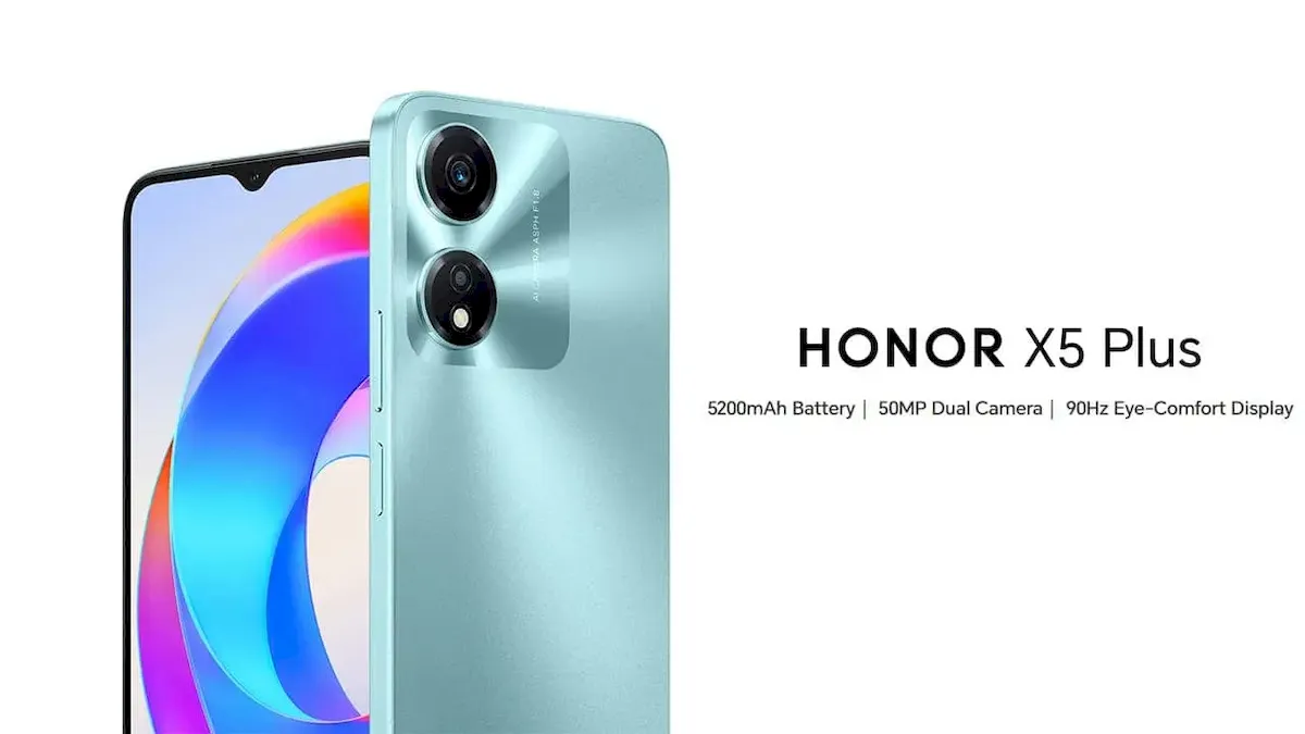 Honor X5 Plus lançado com uma variedade de recursos