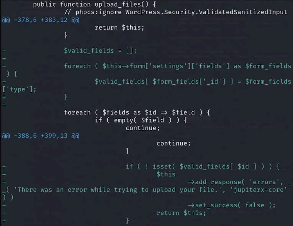 Plugin Jupiter X Core pode permitir que hackers sequestrem sites