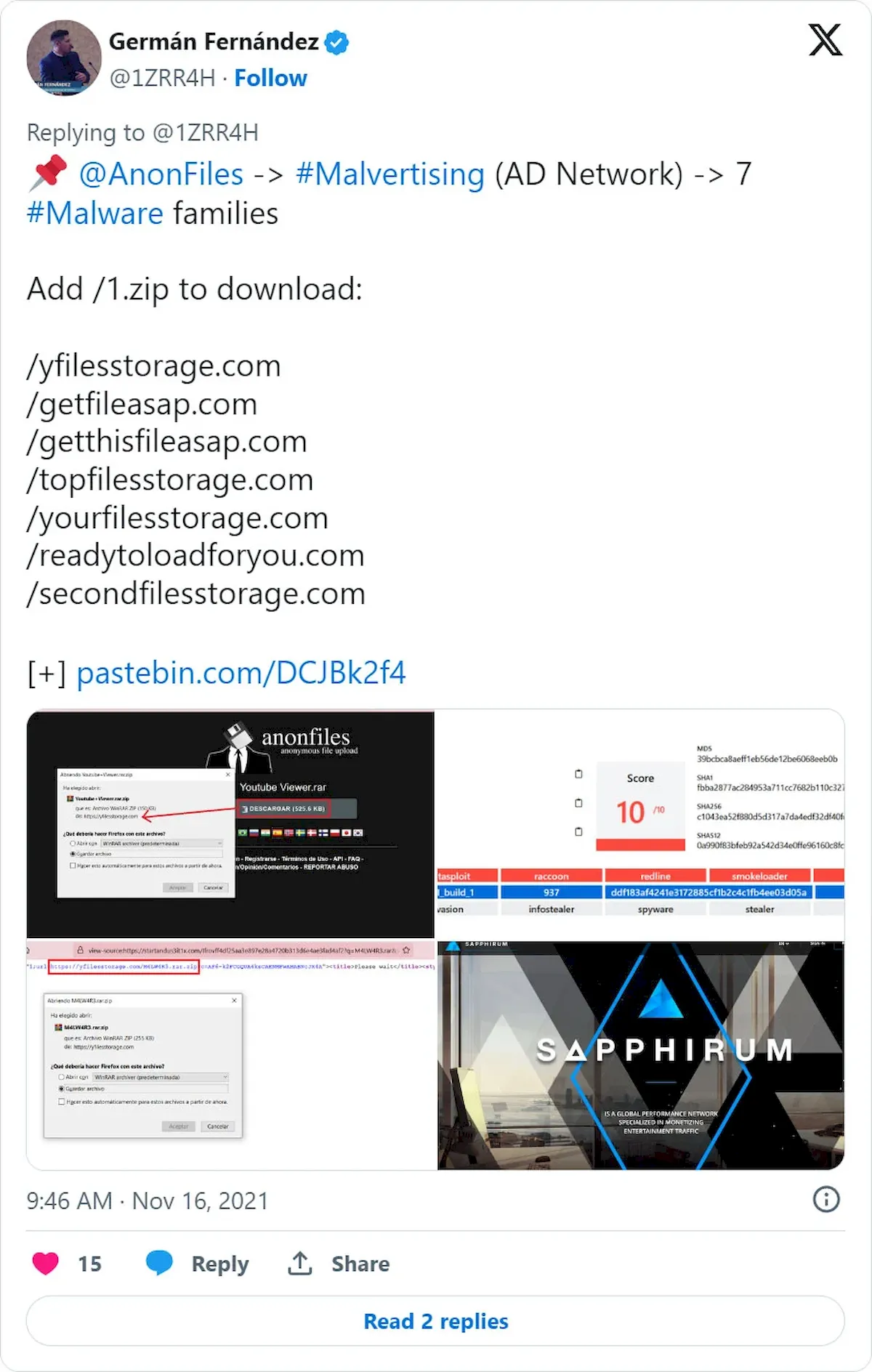 Site de compartilhamento de arquivos Anonfiles foi encerrado