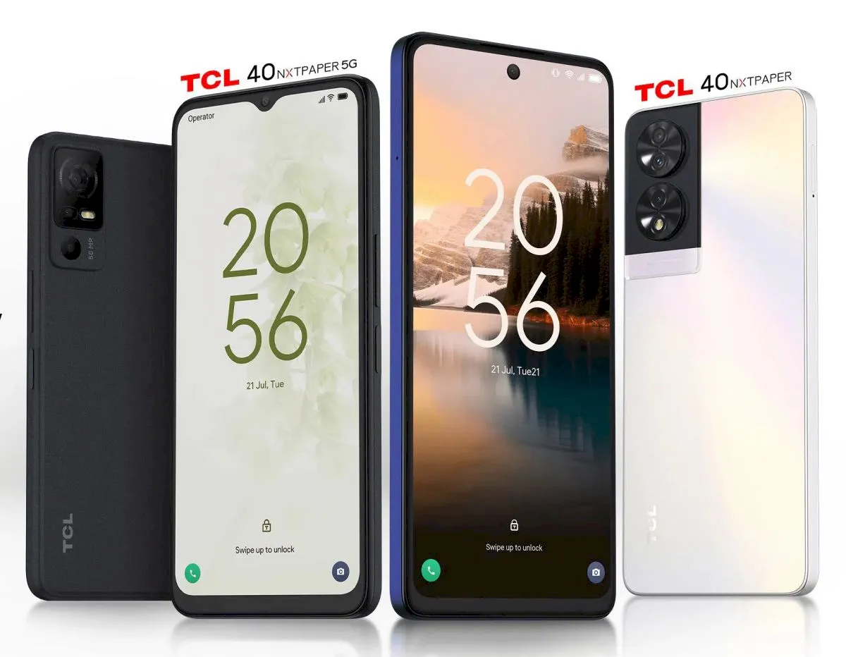 TCL trouxe a tecnologia NXTPAPER para os smartphones