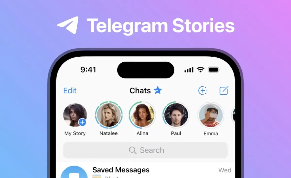 Telegram lançou o recurso Stories para todos os usuários