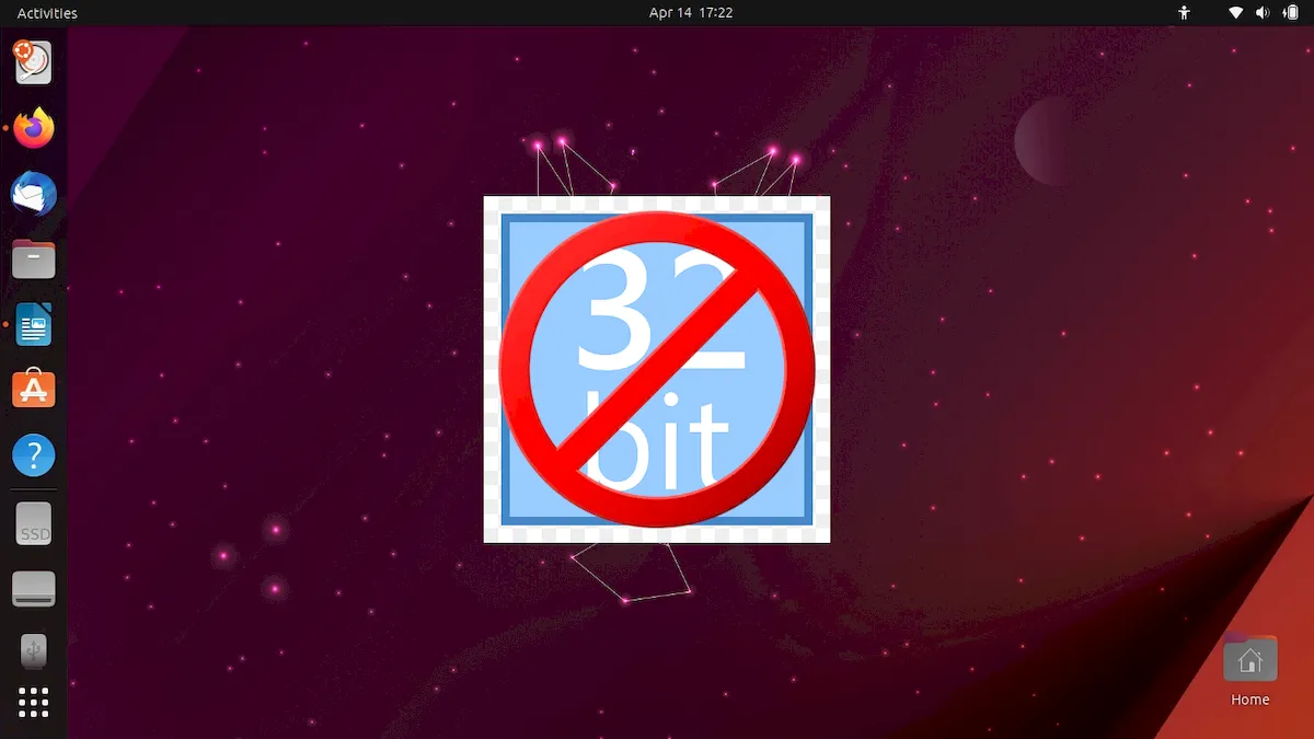 Ubuntu 23.04 quebrou o suporte a aplicativos de 32 bits