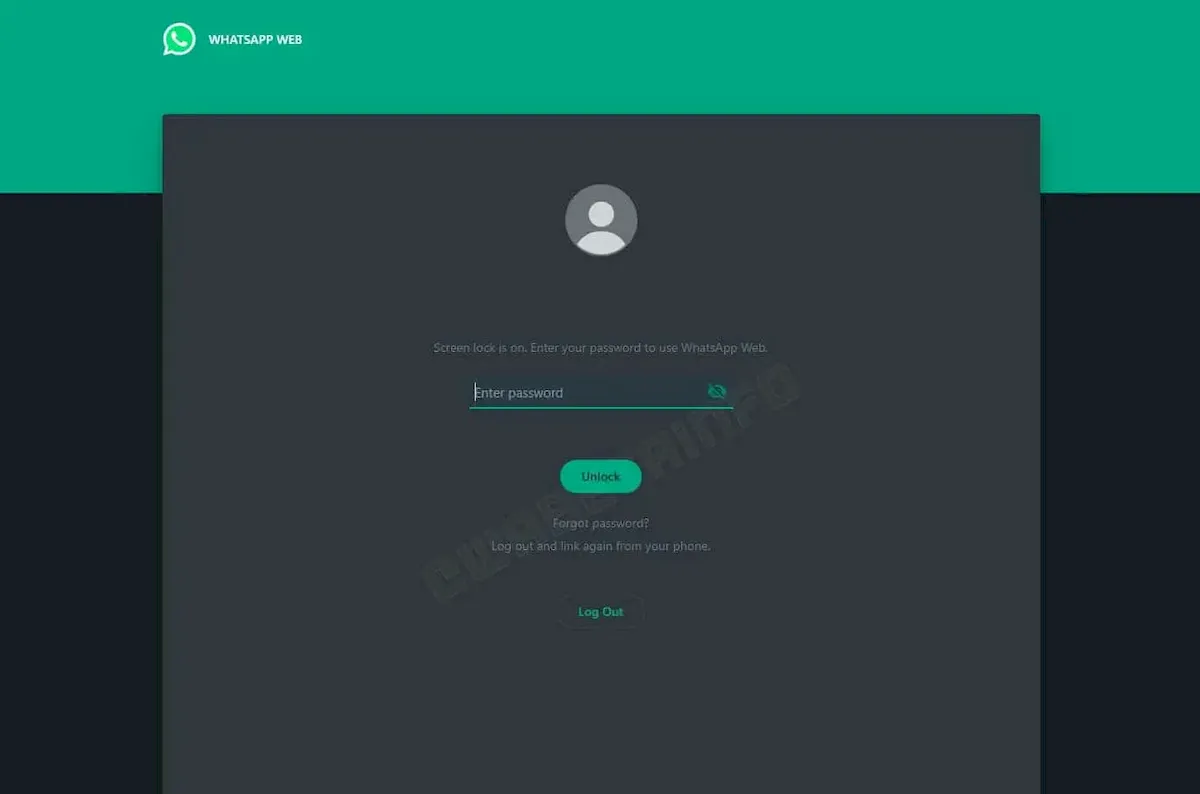 WhatsApp Web beta traz um recurso de bloqueio de tela