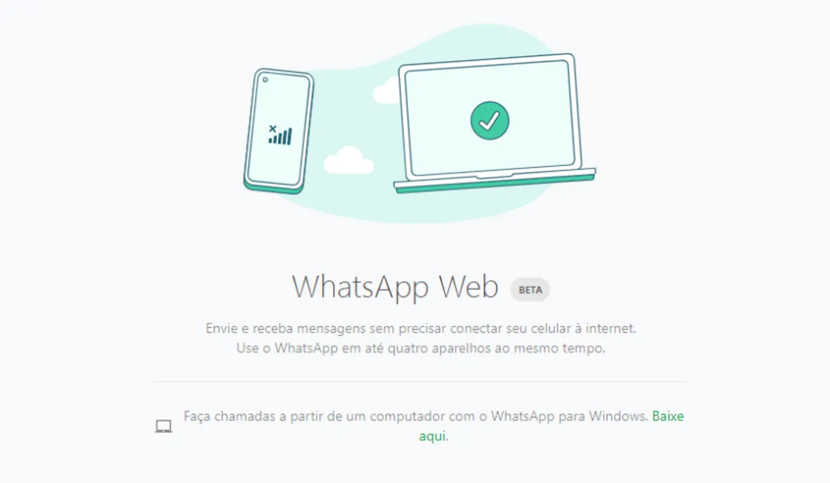 WhatsApp Web beta traz um recurso de bloqueio de tela
