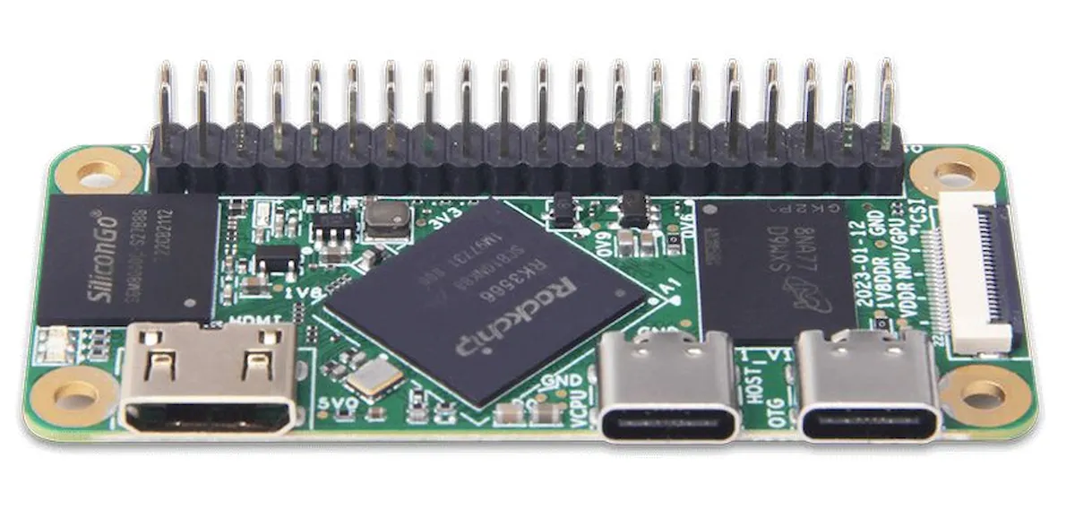 XPI-3566-Zero, um clone do Raspberry Pi Zero com chip RK3566