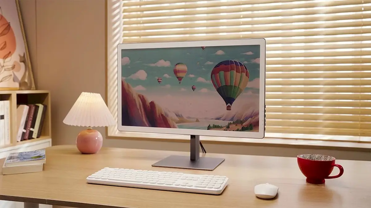 Bigme lançou um PC desktop multifuncional com tela E Ink Color