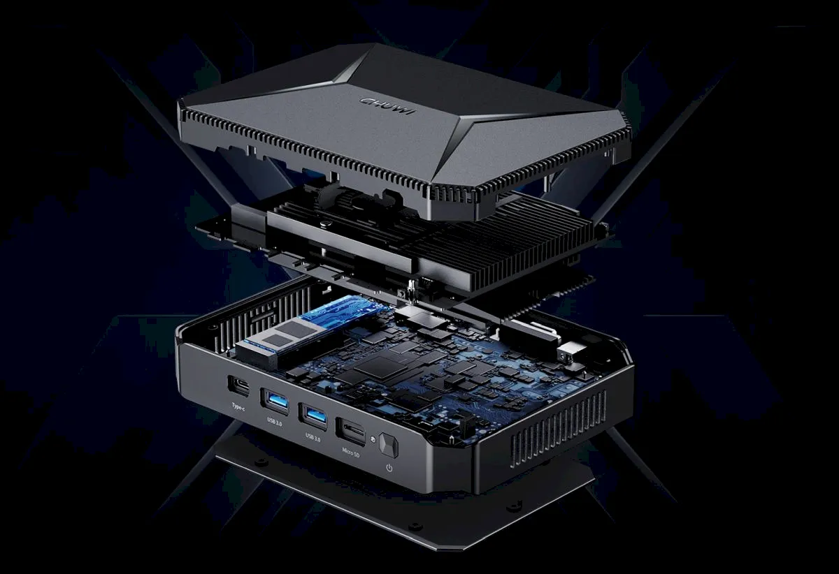 Chuwi HeroBox 2023, um mini PC barato com chip Intel N100