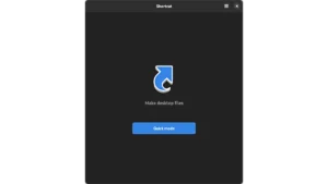 Como instalar o criador de atalhos Shortcut no Linux via Flatpak