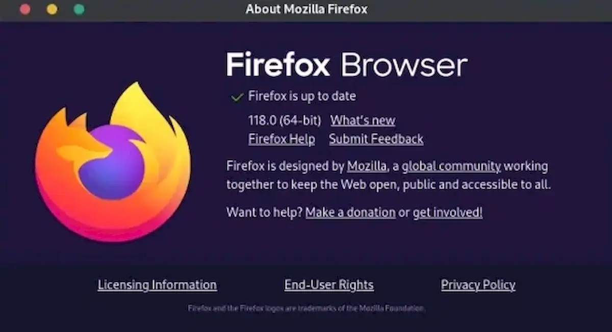 Firefox 118 já está disponível para download