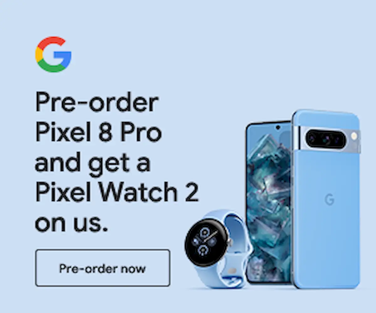 Google oferece um Pixel Watch 2 grátis na compra do Pixel 8 Pro