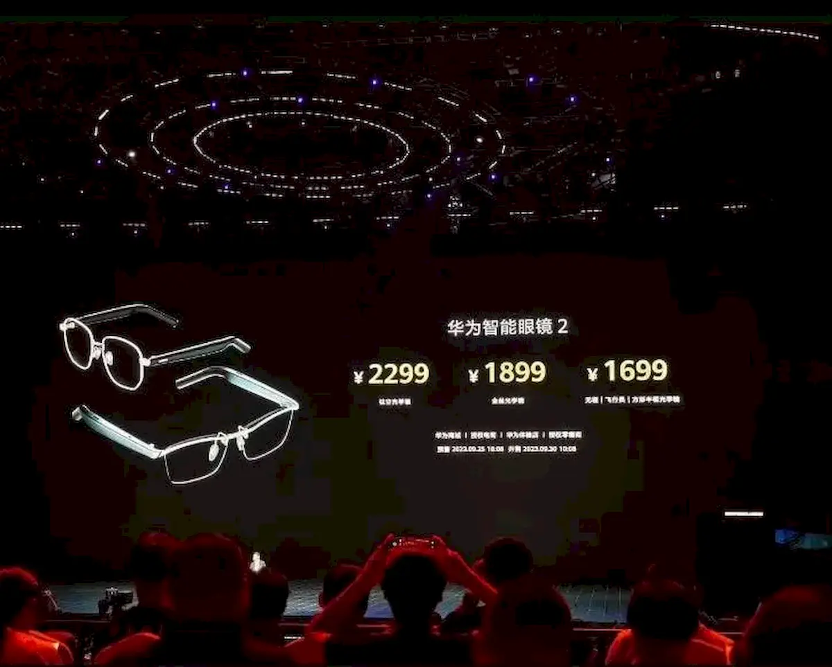 Lançado o óculos Huawei Smart Glasses 2