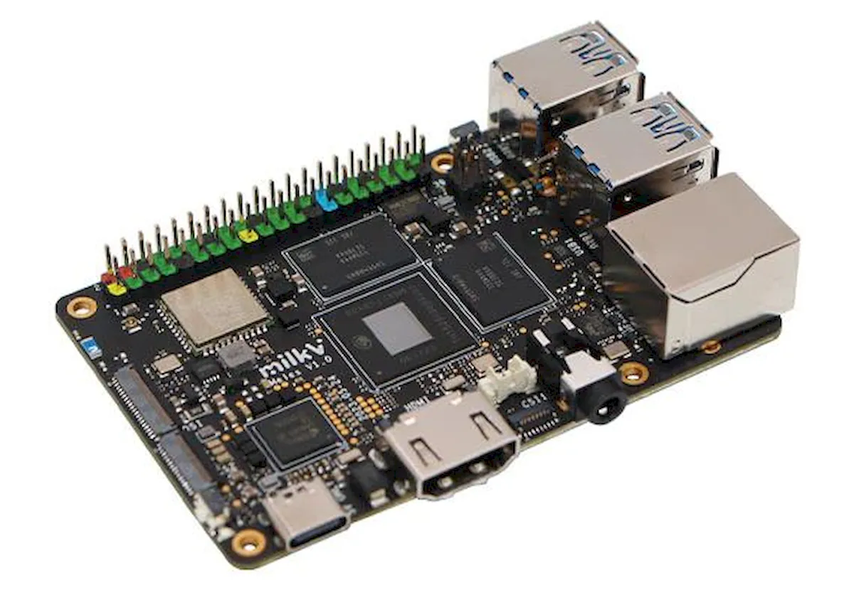 Milk-V Meles, um clone do Raspberry Pi com chip RISC-V quad-core de 2 GHz